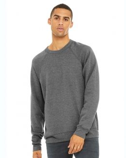 BELLA + CANVAS-Unisex Sponge Fleece Raglan Sweatshirt-3901